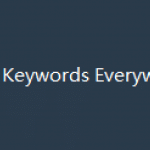 Keywords Everywhere终极指南 注册+安装+使用教程